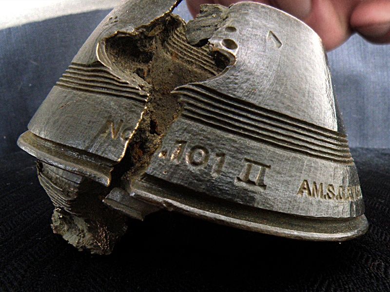 Сработавший британский взрыватель №101 Мк.II