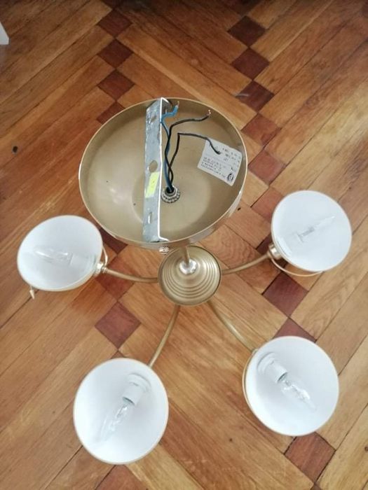 Lampa sufitowa 5 ramienna