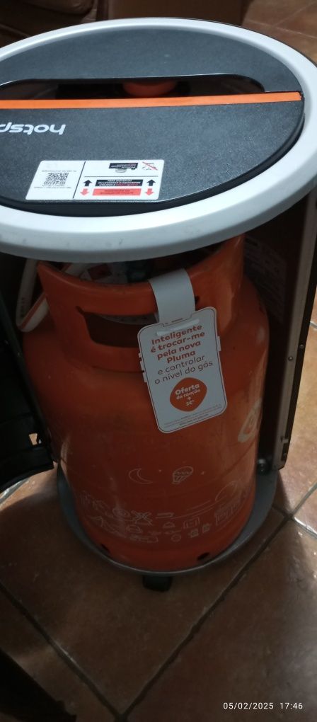 Aquecedor Galp já com a botija como novo 100 euros cada conjunto