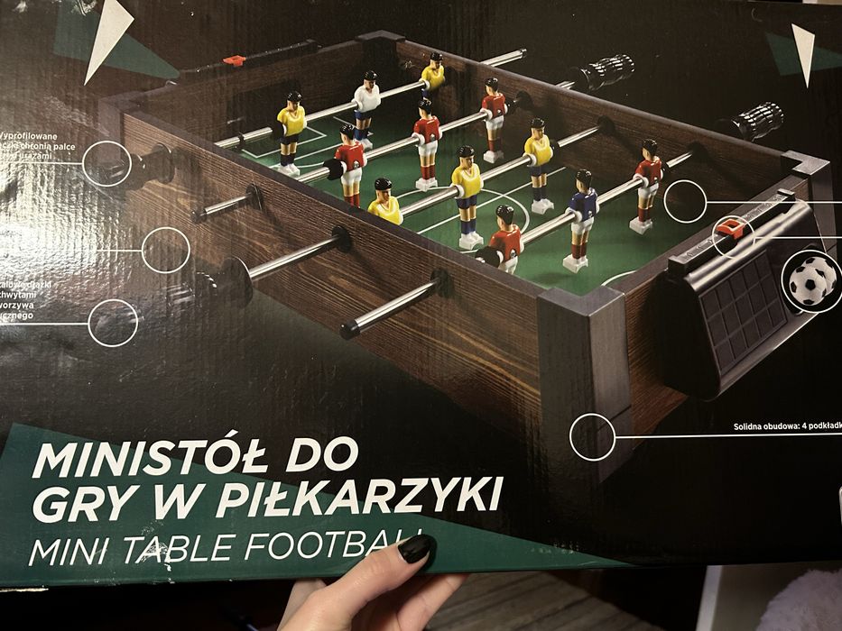 Nowe piłkarzyki mini na sprzedaż - komplet