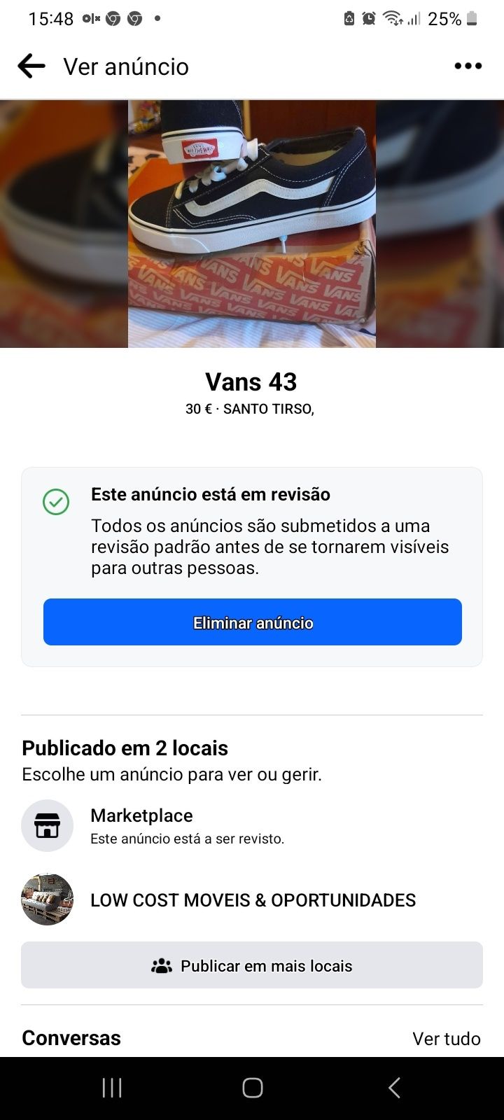 Sapatilhas Van s