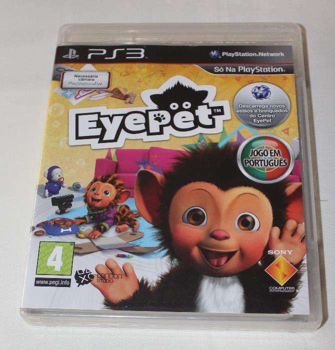 Camera para PS3 + Jogo Eyepet