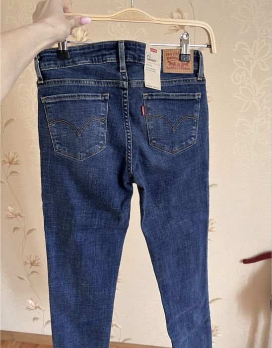 Джинси Levis сині скіні