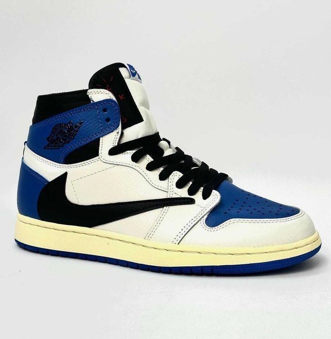 Мужские кроссовки Найк Jordan Nike высокие кожаные