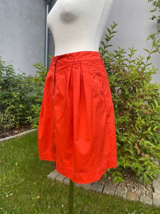 Spódnica Marc O’Polo bdb stan premium bawełna pomarańczowy koralowy S