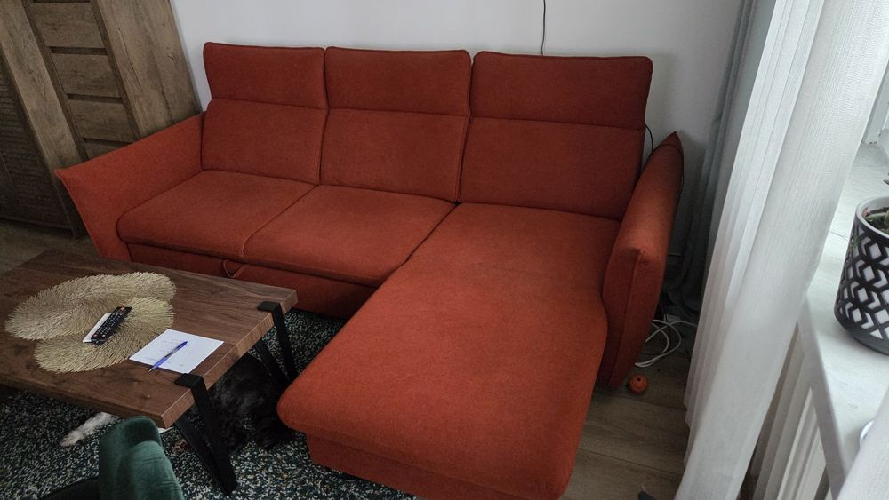 Narożnik z funkcją spania