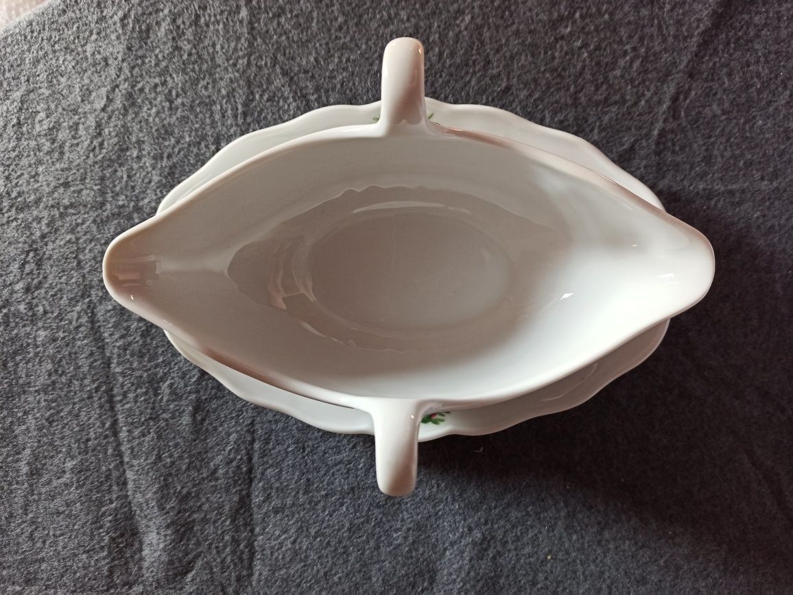 Porcelana MEISSEN Sosjera Królewska Manufaktura Porcelany RÓŻE Miśnia