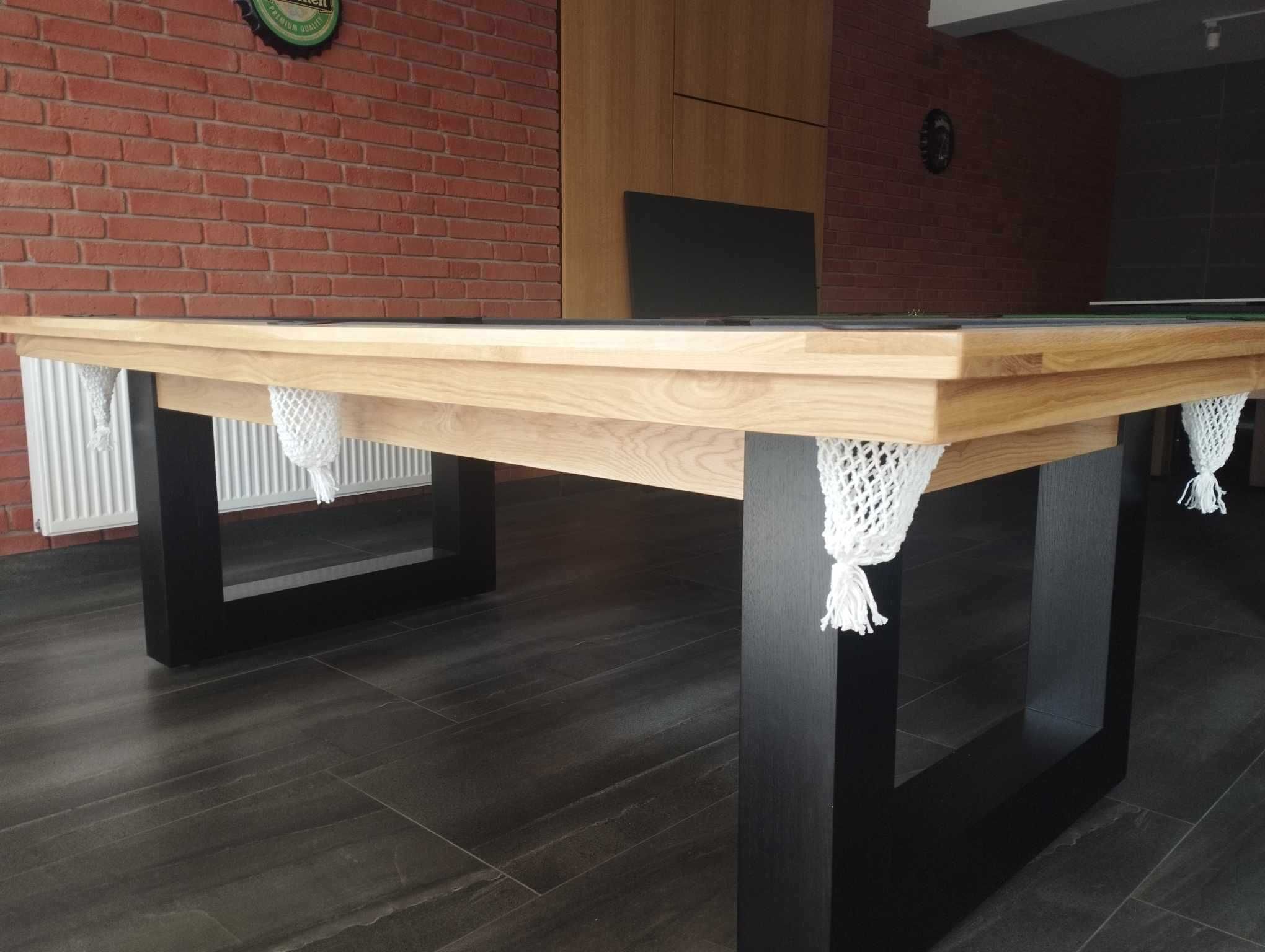 Stół Bilardowy ARKANA 8 FT  z siatkami sznurkowymi