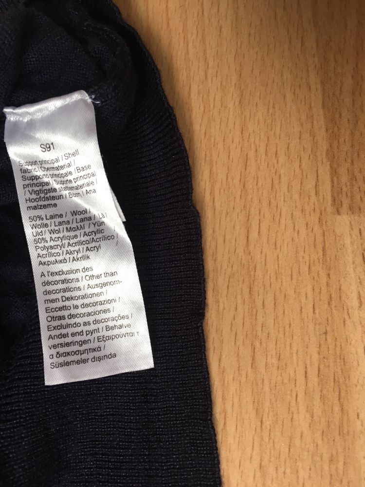 Sweter męski Lacoste rozmiar L granatowy