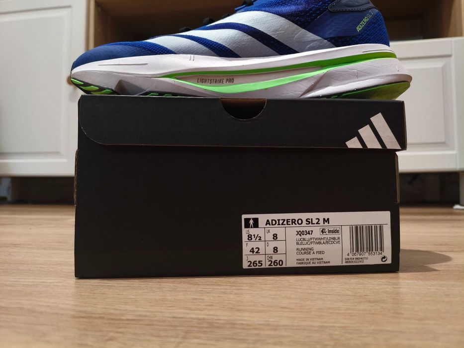 Adidas Adizero SL2 - Número 42 - Usados apenas 2 vezes