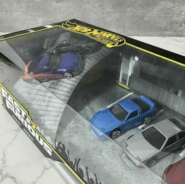 1:64 Diorama Velocidade Furiosa, Fast and Furious Hot Wheels