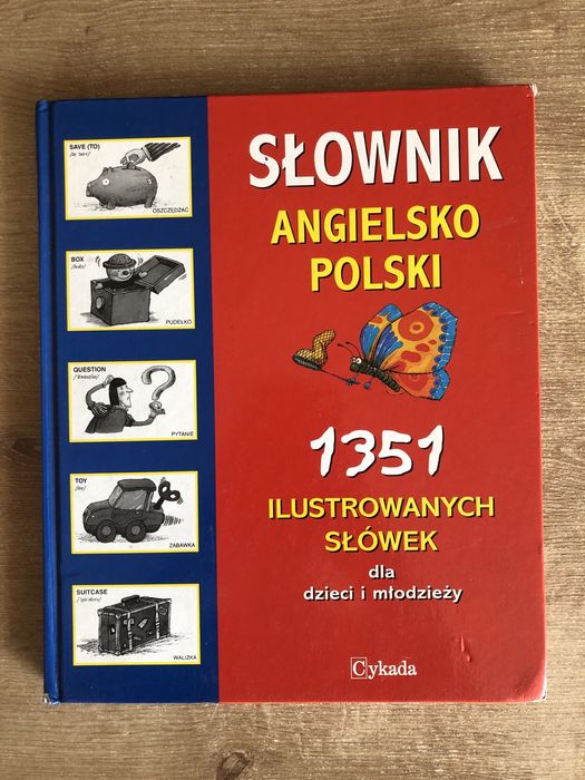 Słownik angielsko-polski dla dzieci.