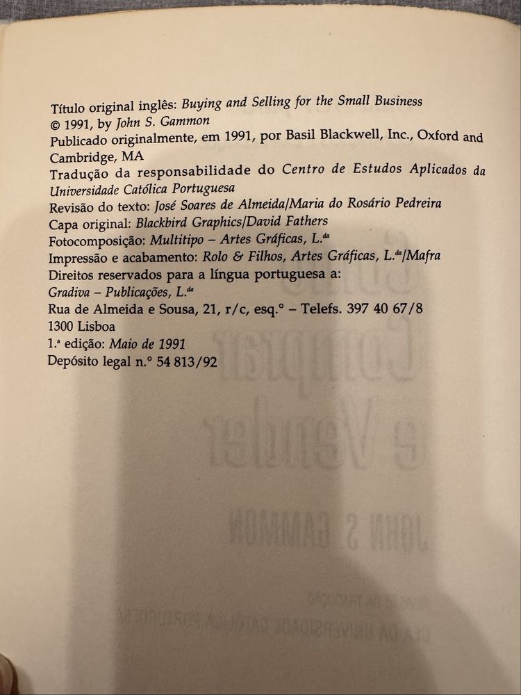Livro Como Comprar e Vender