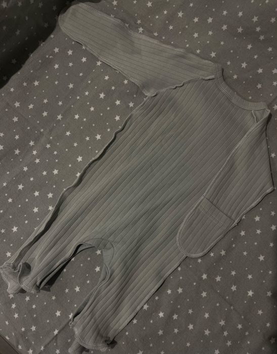 Нові комбінезон чоловічок в рубчик 56 і 62 розмір