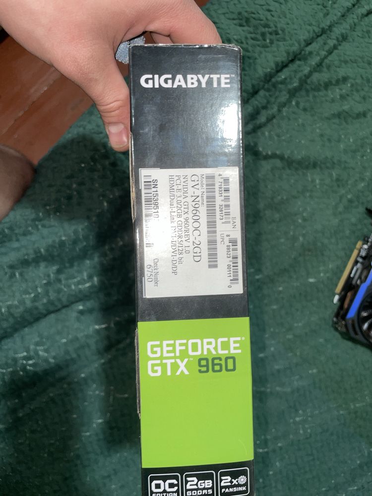 Відеокарта Gtx 950 2gb