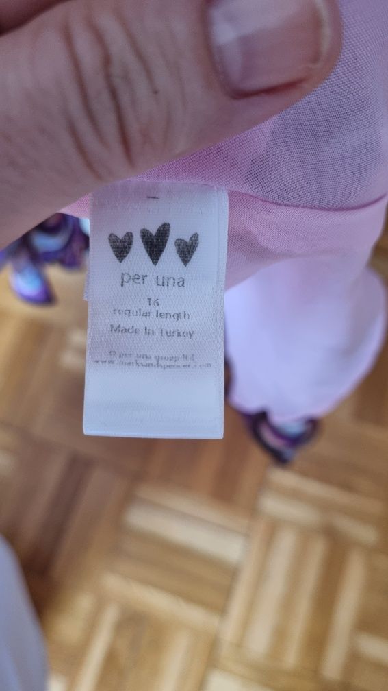 Długa sukienka letnia 44