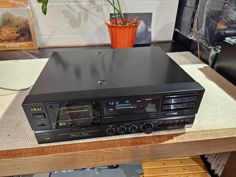 Касетна дека Akai GX-75 MK II (3 Head, HQ, Made in Japan)