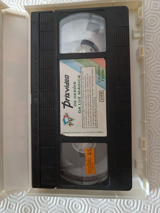 VHS Os heróis da luz mágica