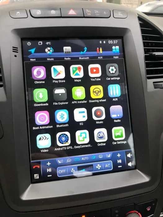 Radio Android Opel Insignia Buick Regal 2009/2013 Tesla gps bluetooth
