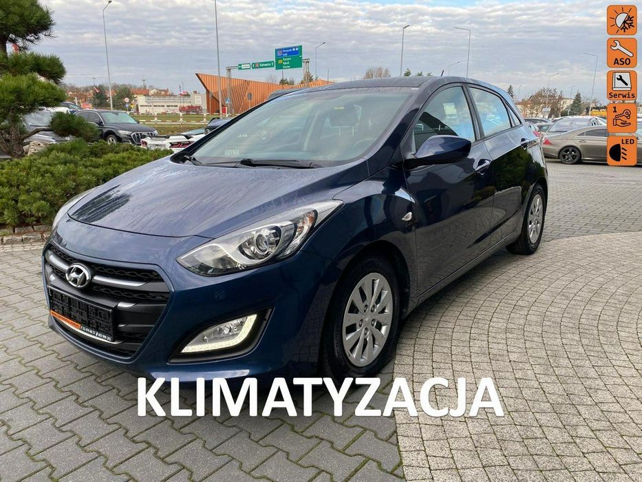 Hyundai I30 LED, lift, klimatyzacja, manual, benzynka, 6-bieg, stan bdb!!!
