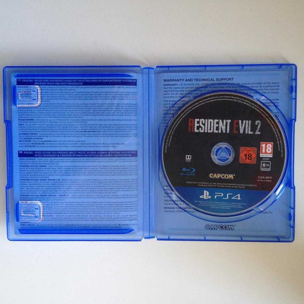 Resident Evil 2 PlayStation 4 PS4 PL Sklep W-wa Ursynów