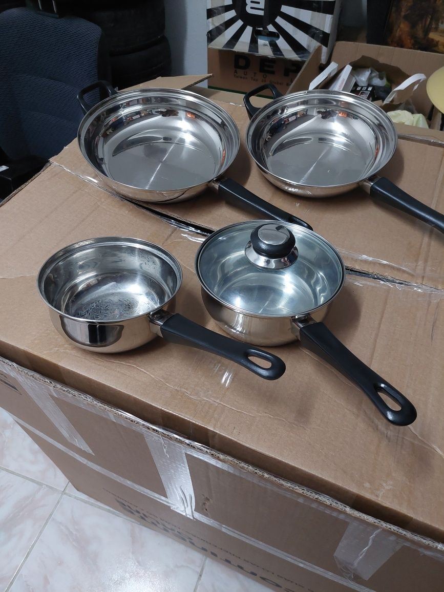 Conjunto de Tachos Completo ( 9 peças)