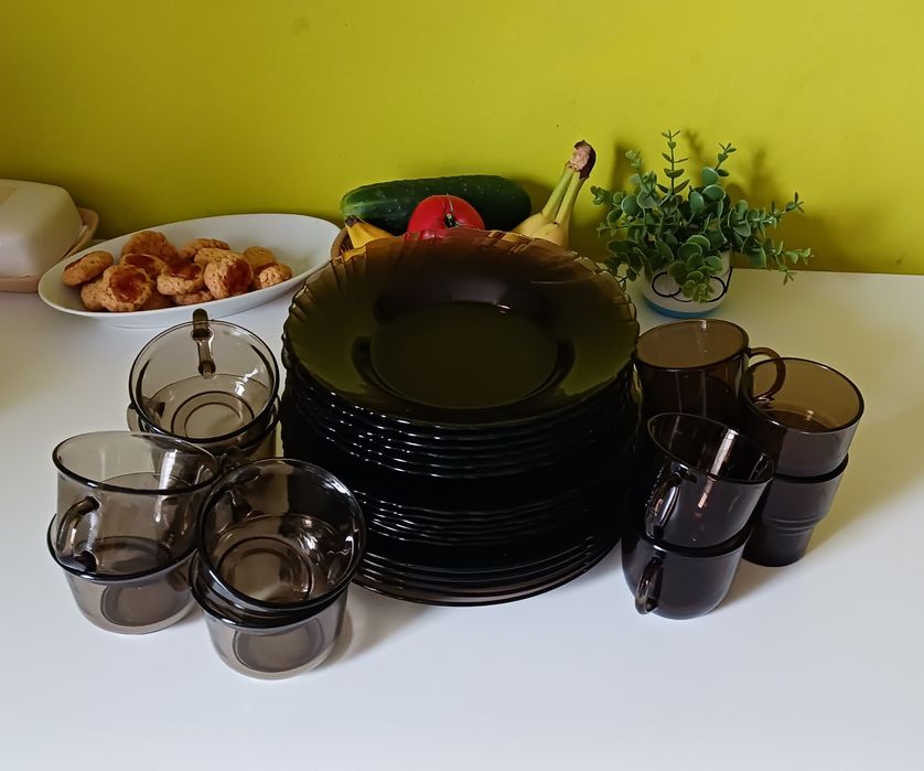 Naczynia Arcoroc Duralex Talerze kubki