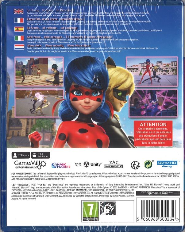 Gra Miraculous Rise of the Sphinx (PS5)