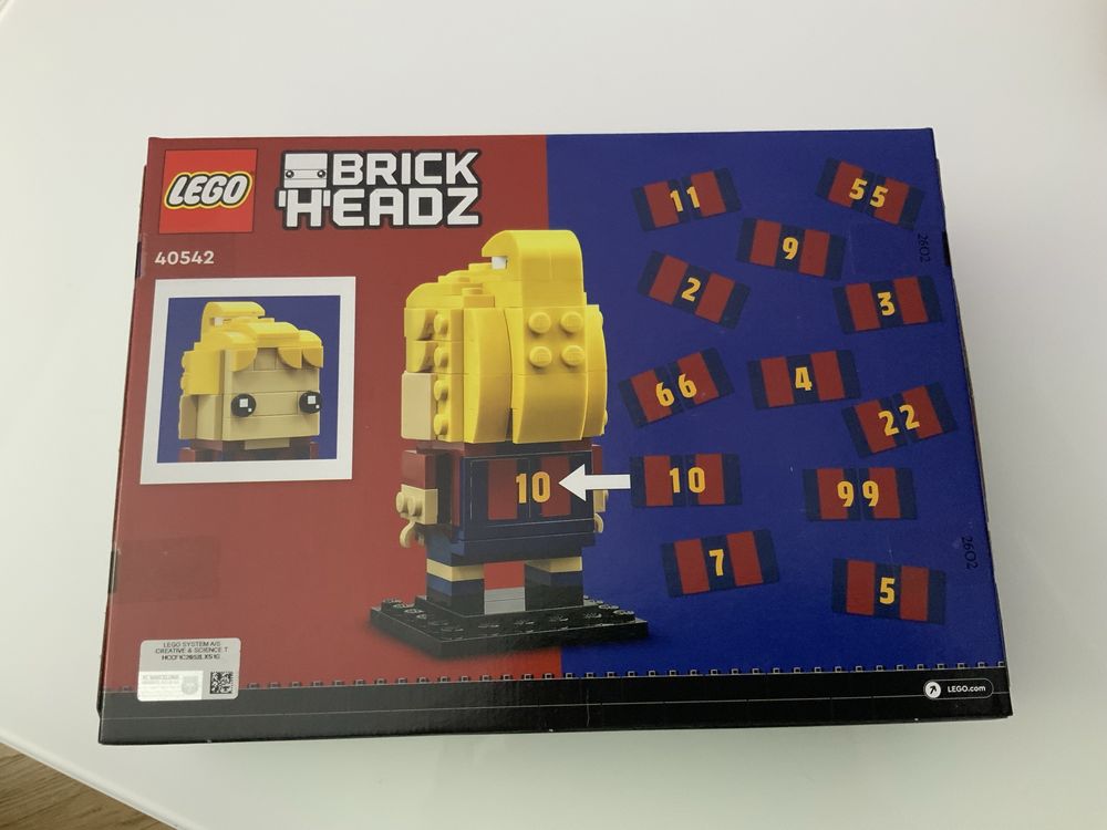 Lego 40542 Brickheadz FC Barcelona