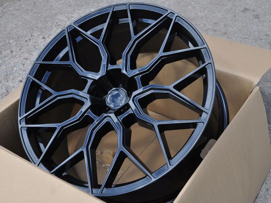 Czarne felgi R23 5x120 10.5j et40 BMW X