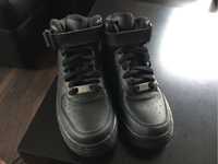 Nike czarne air force 1 mid 36 EU buty