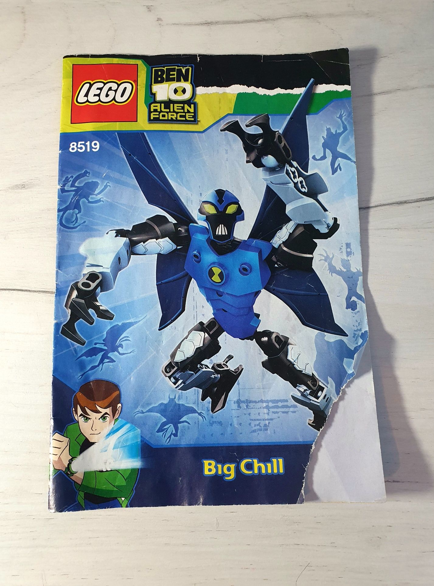 Lego 8519 - Ben 10 Alien Force - Big Chill (Ziąb)