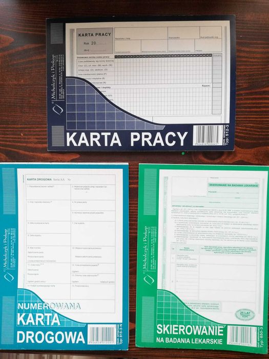 Książka Karta drogowa SM 101 typ 802-3N