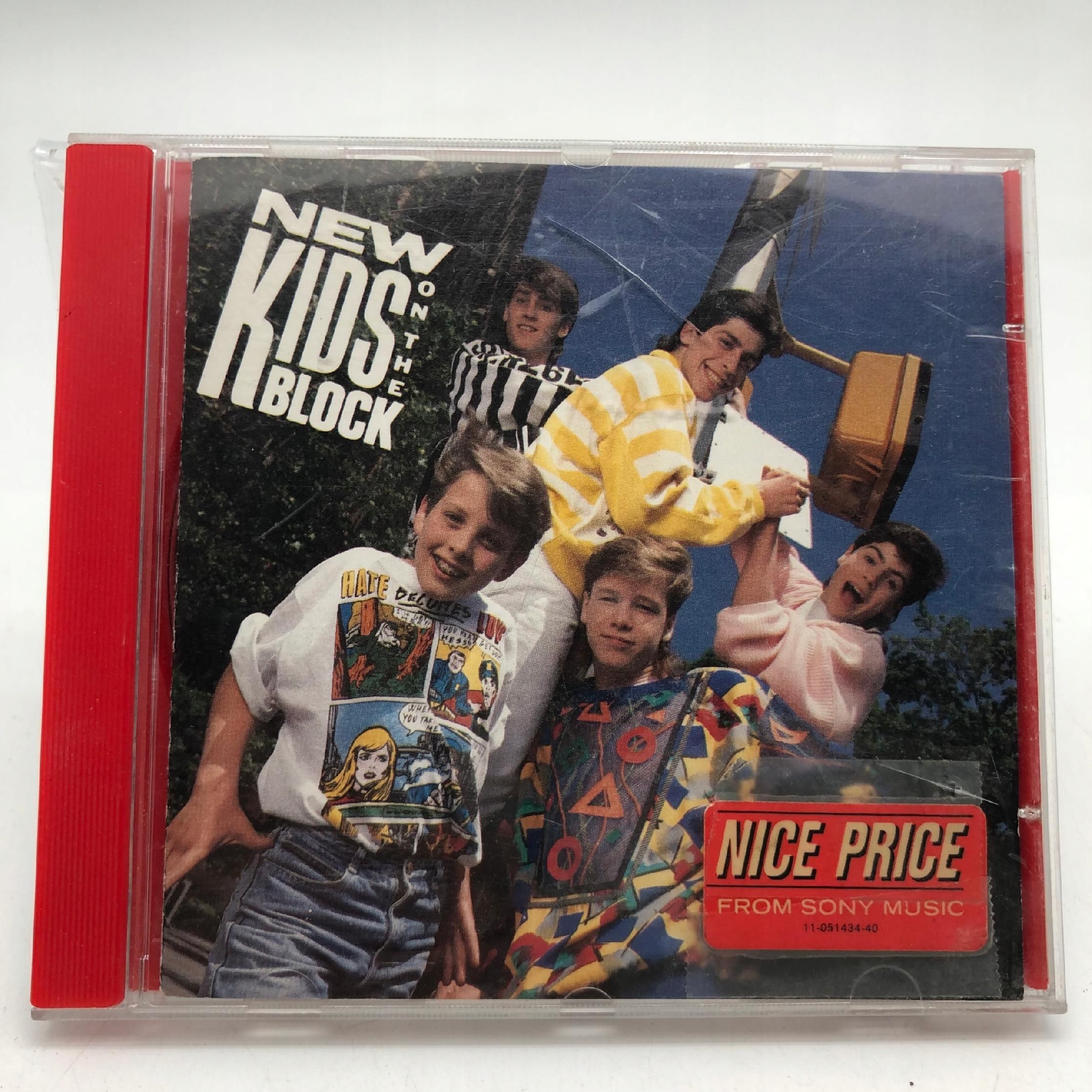 cd - new kids on the block - new kids on the block 1991
