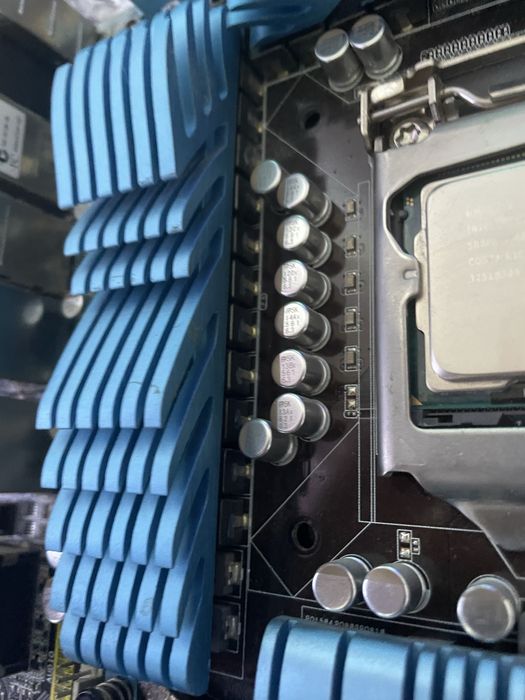 Zestaw: Intel i7‑3770 + byAsus P8P67 Deluxe + 16 GB RAM DDR3 1866 MHz