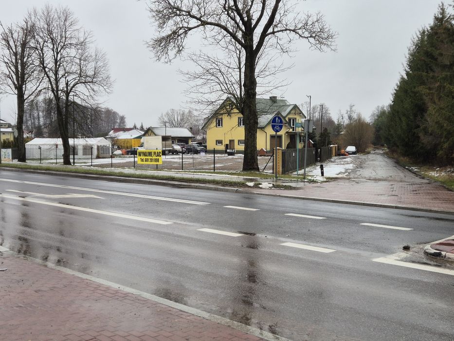 Wynajmę plac przy Ul. Zabłudowskiej