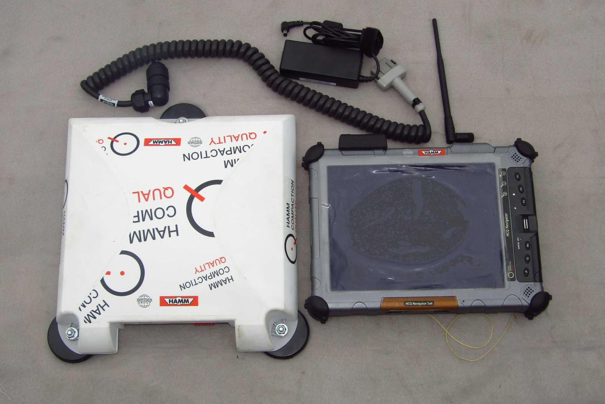 Trimble AG-372 HCQ- HAMM  Compaction Quality Pomiar gruntu