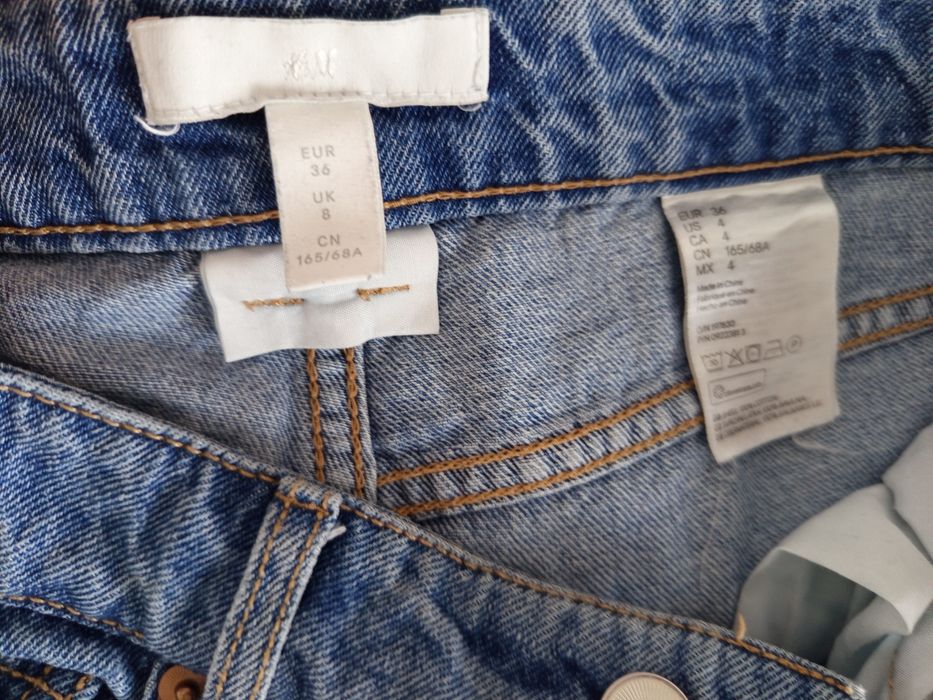 Spodnie jeansy H&M