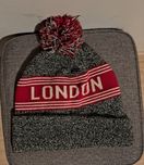 Czapka zimowa z napisem London