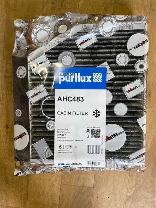 Фільтр салону вугільний Mercedes Purflux AHC483