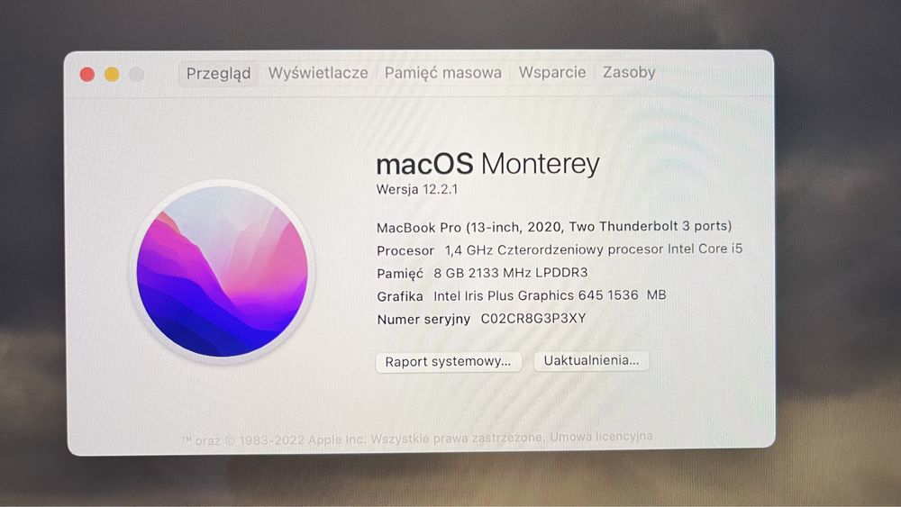 Apple MacBook Pro z 2020 jak nowy !