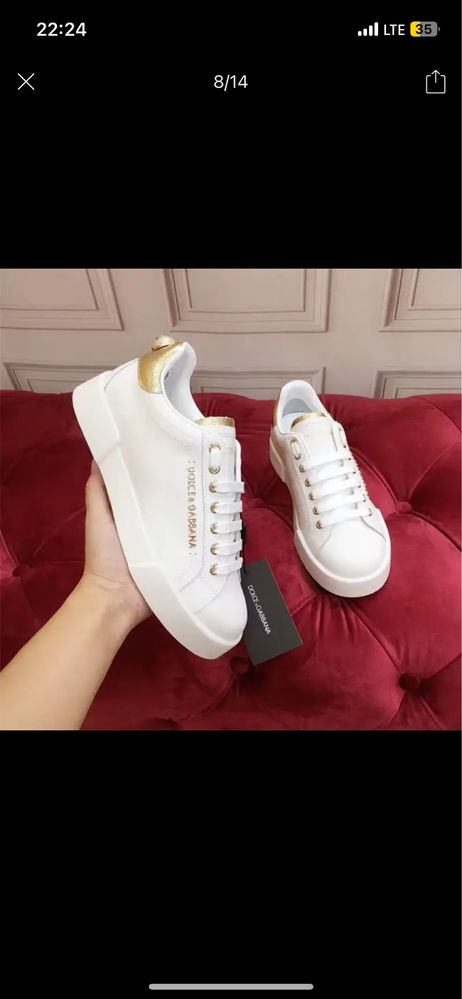 Кеди  D&G в наявності
