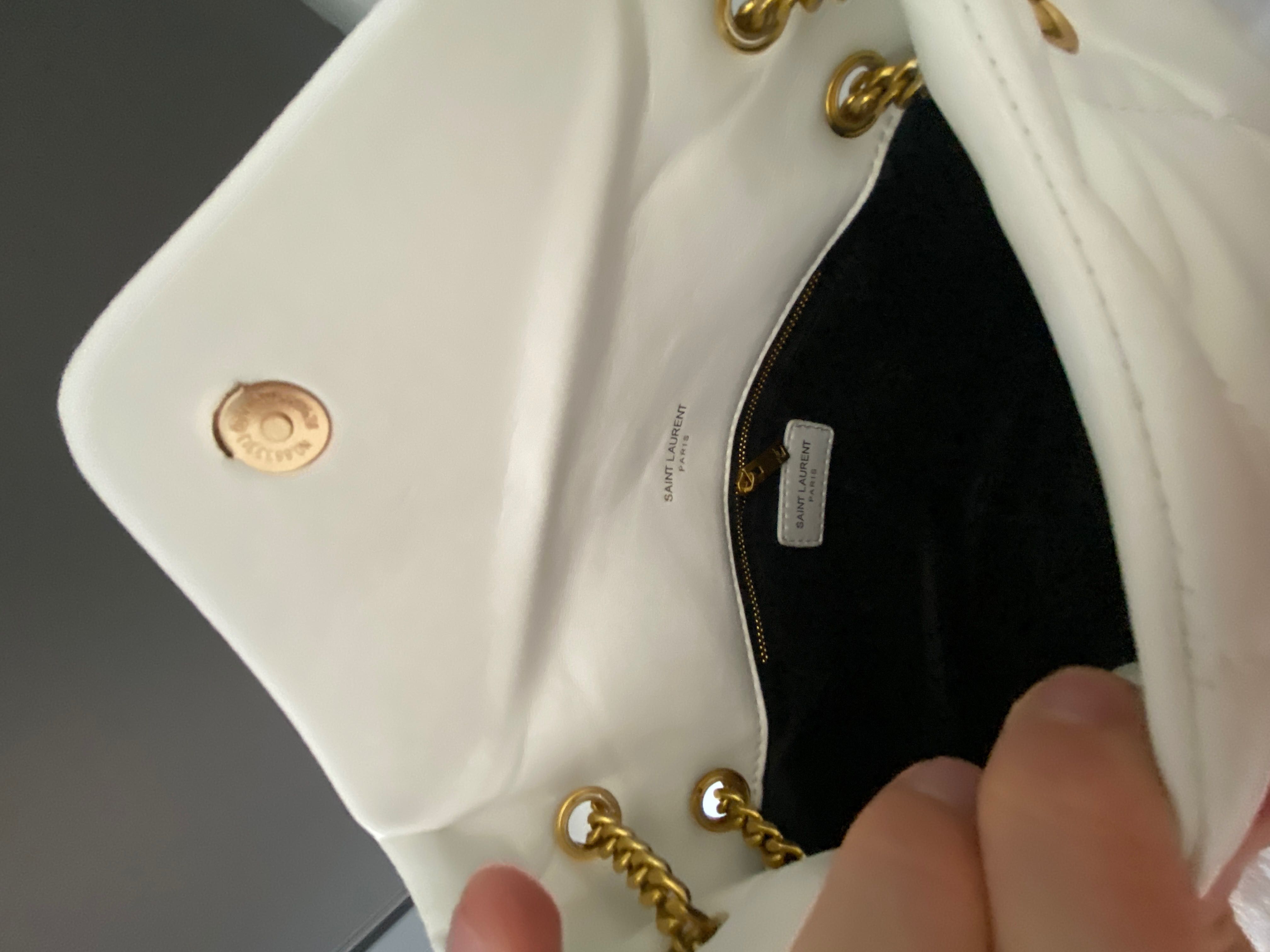 Saint Laurent toy torebka skóra naturalna