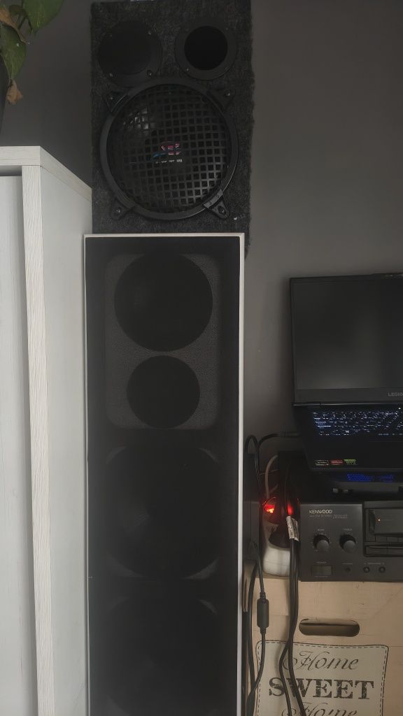 Sprzedam zestaw 4x kolumna plus wzmacniacz