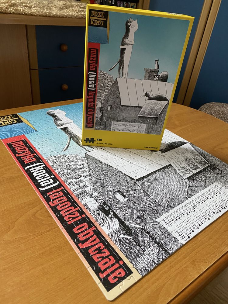 Puzzle 440 Koty Daniel Mróz Przekrój