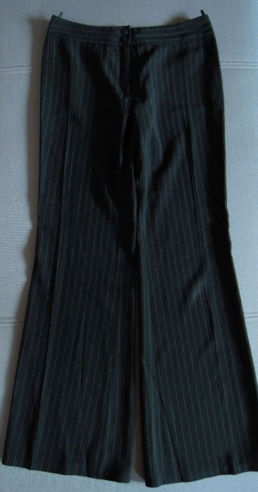 Spodnie eleganckie w paski cienkie/ XXL - 44