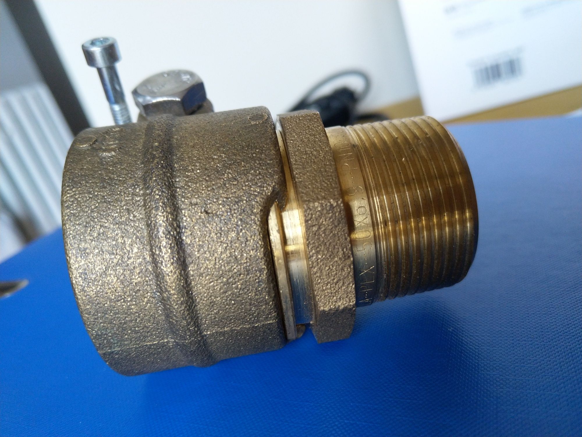 Złączka przejściowa HELA H PN10 50x6,9 Heatpex, złącze, preizolowana