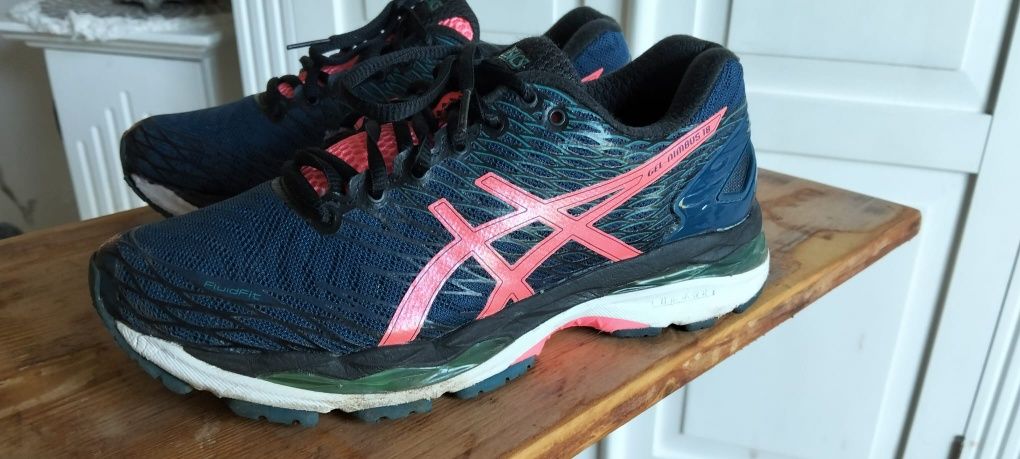 38 Asics gel-Asics gel -nimbus 18 FluidFit adidasy do biegania 
super