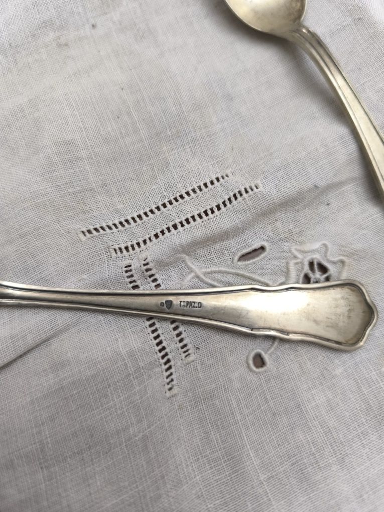 Colheres prata topazio mod.século XVII. Preço unidade. PVP atual 135€