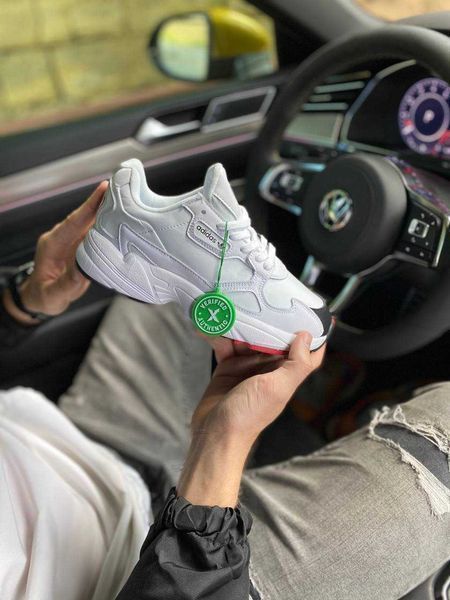 Кроссовки Adidas Falcon White/Black/White |  x1